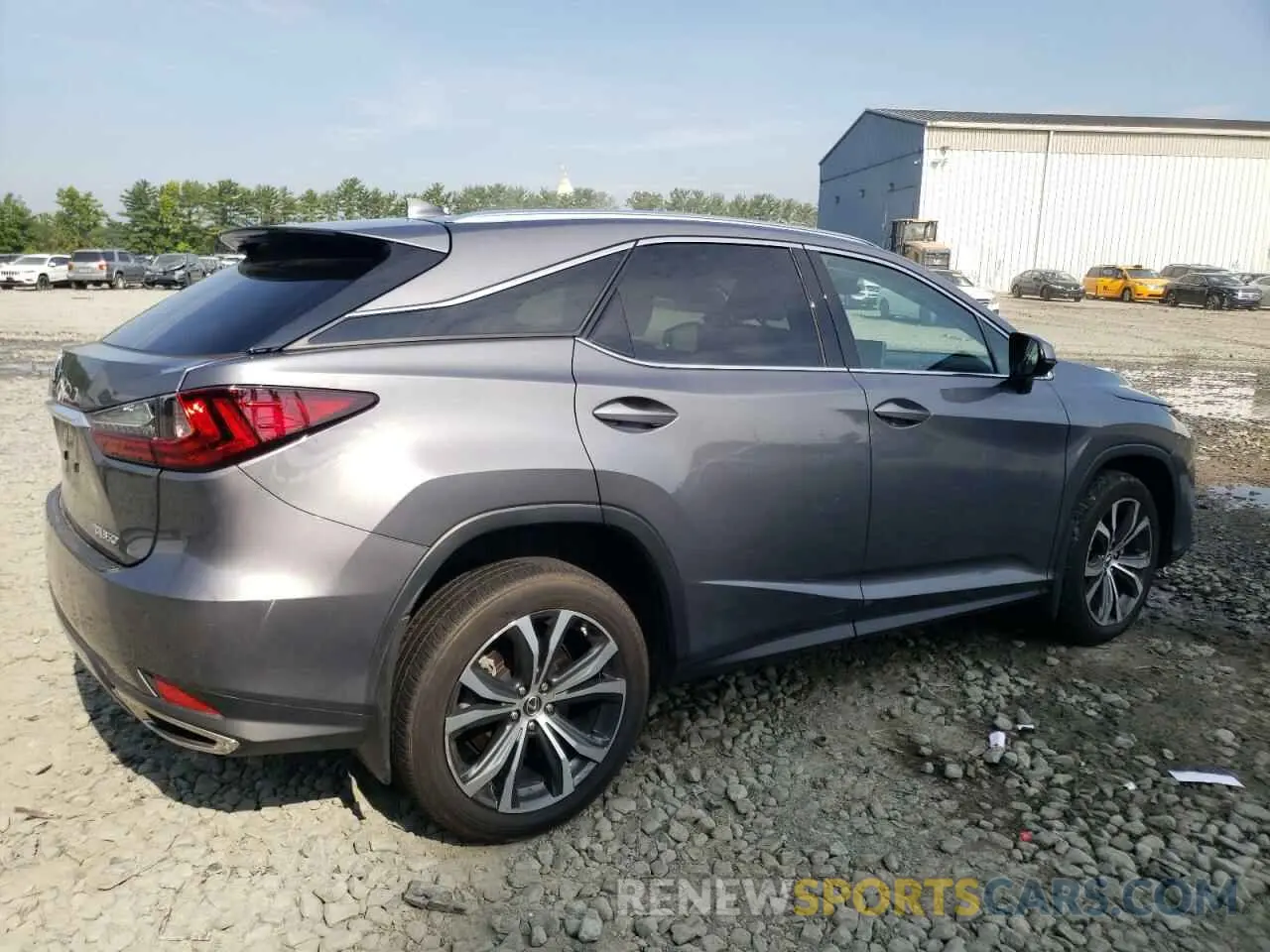 3 fotografías del automóvil dañado 2T2HZMDA6NC311945 LEXUS RX350 2022