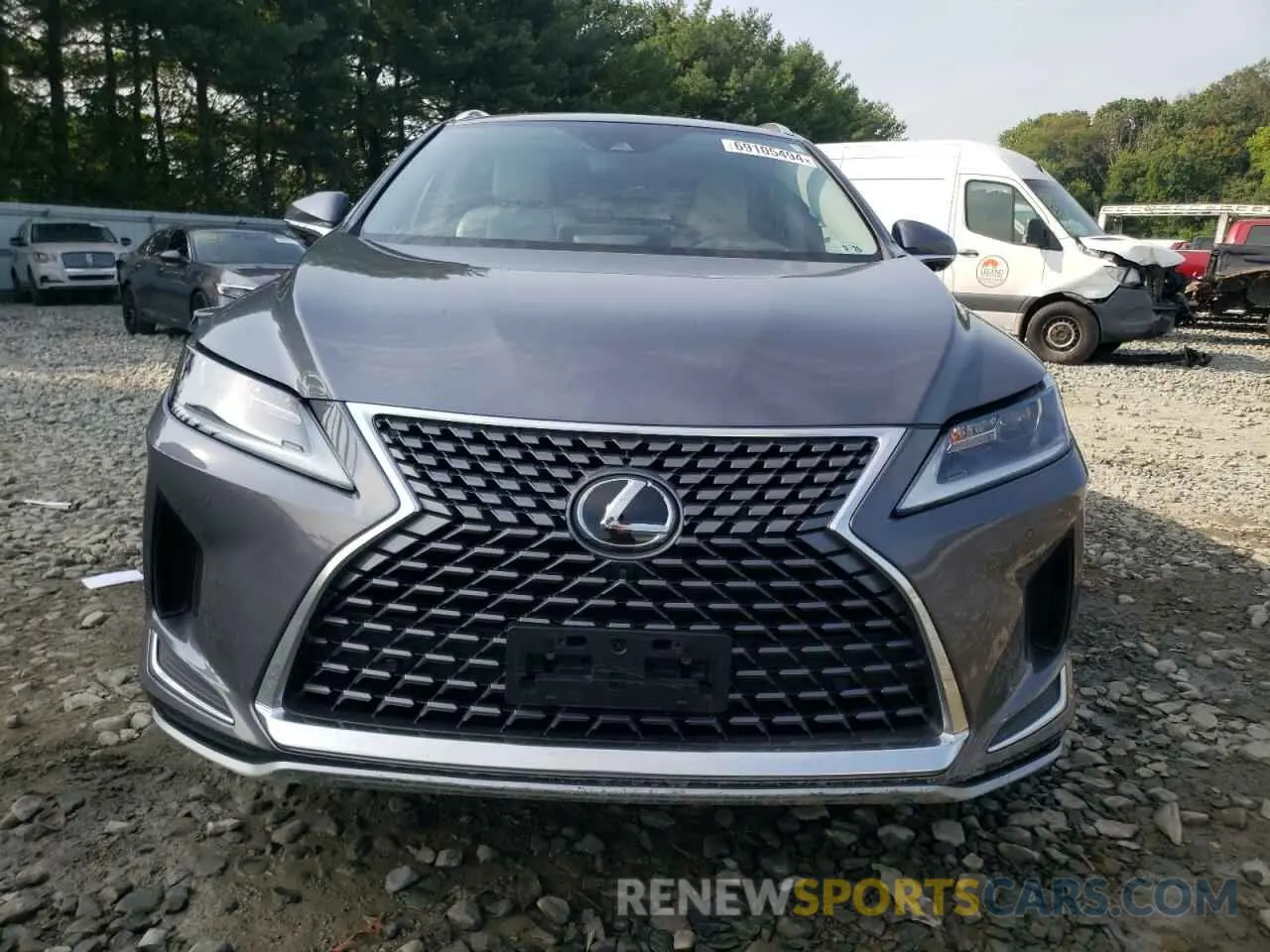5 fotografías del automóvil dañado 2T2HZMDA6NC311945 LEXUS RX350 2022