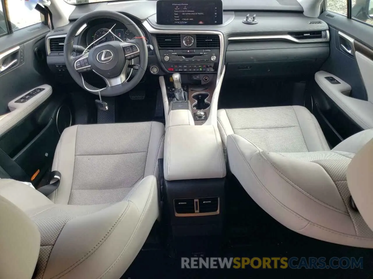 8 fotografías del automóvil dañado 2T2HZMDA6NC311945 LEXUS RX350 2022