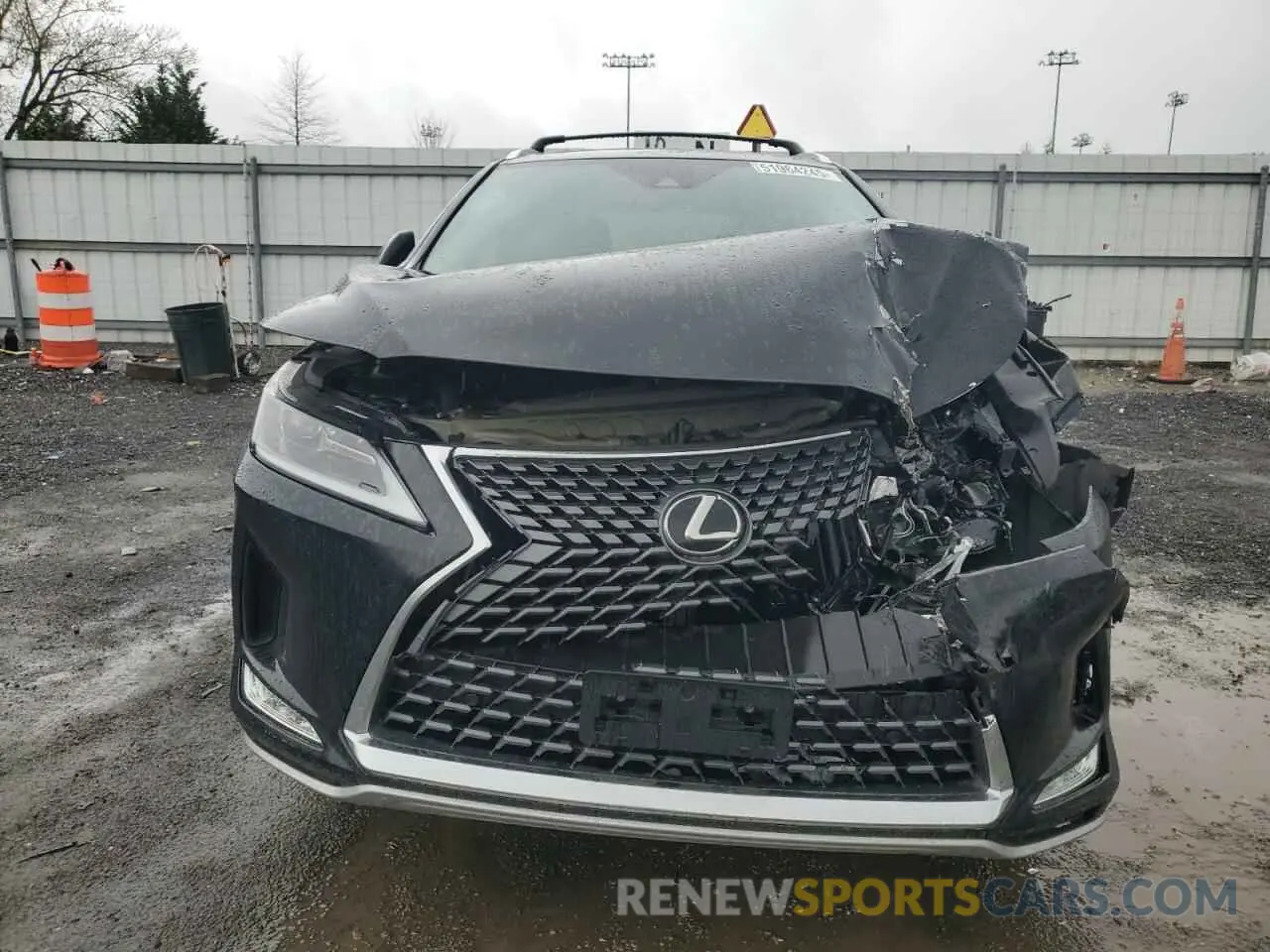 5 fotografías del automóvil dañado 2T2HZMDA6NC312142 LEXUS RX350 2022