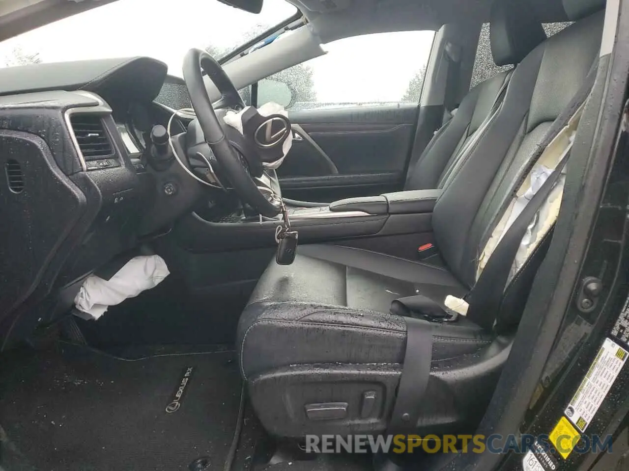 7 fotografías del automóvil dañado 2T2HZMDA6NC312142 LEXUS RX350 2022
