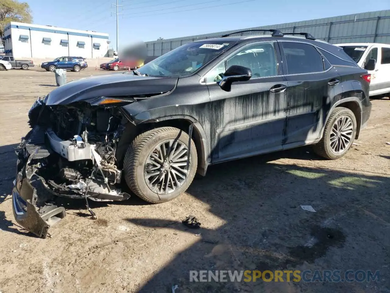 1 fotografías del automóvil dañado 2T2HZMDA7NC313221 LEXUS RX350 2022