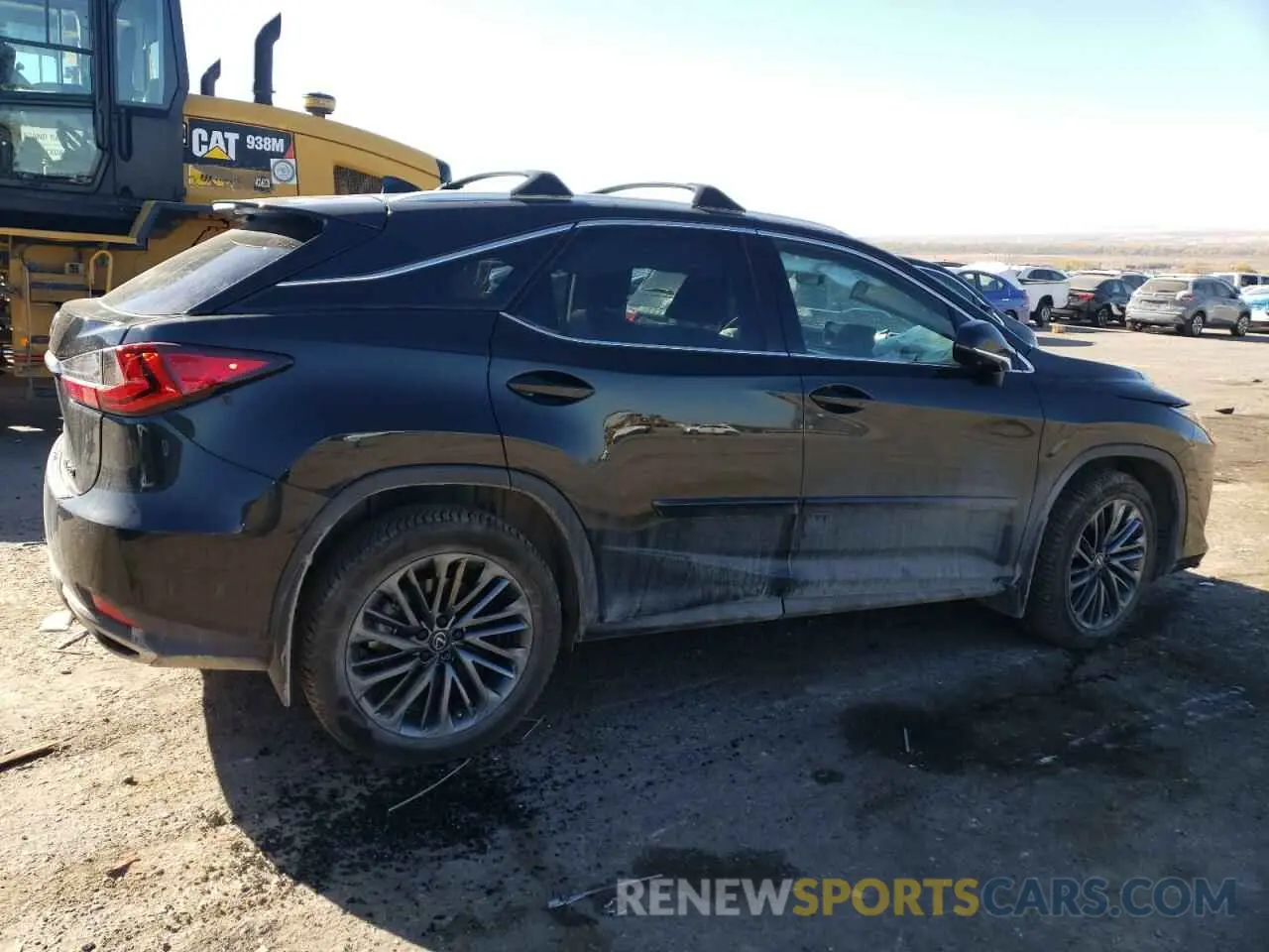 3 fotografías del automóvil dañado 2T2HZMDA7NC313221 LEXUS RX350 2022