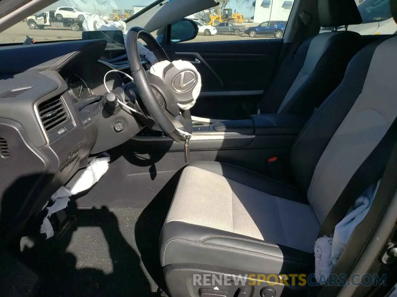 7 fotografías del automóvil dañado 2T2HZMDA7NC313221 LEXUS RX350 2022