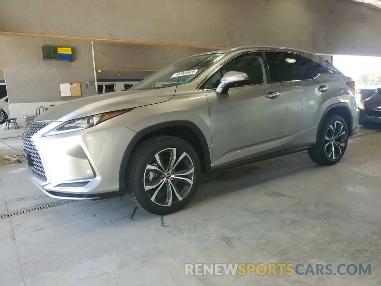1 fotografías del automóvil dañado 2T2HZMDA7NC328902 LEXUS RX350 2022