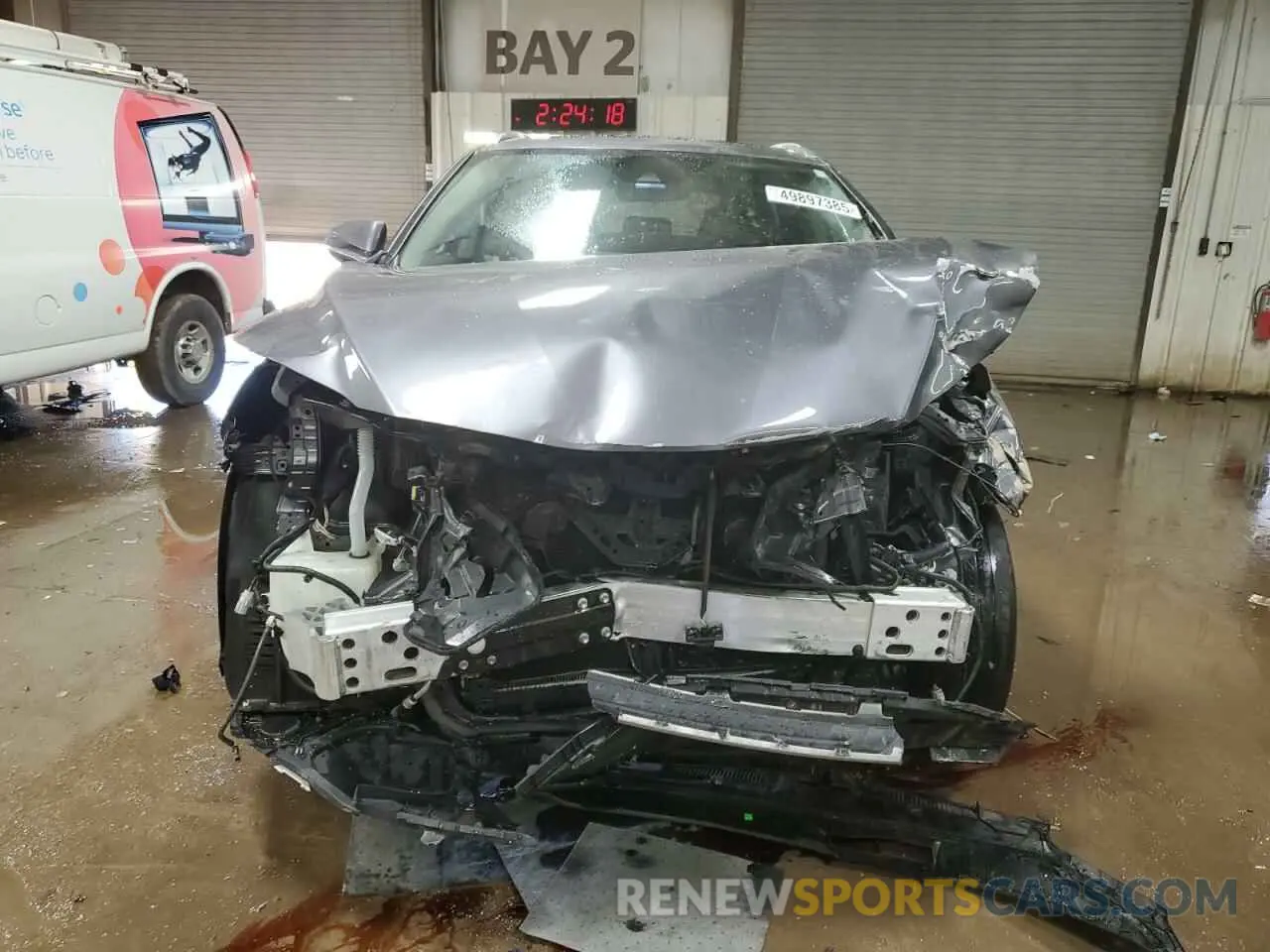 5 fotografías del automóvil dañado 2T2HZMDA8NC309467 LEXUS RX350 2022
