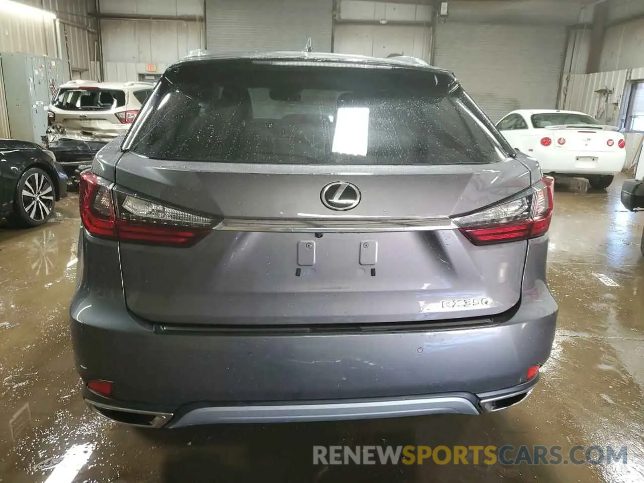 6 fotografías del automóvil dañado 2T2HZMDA8NC309467 LEXUS RX350 2022