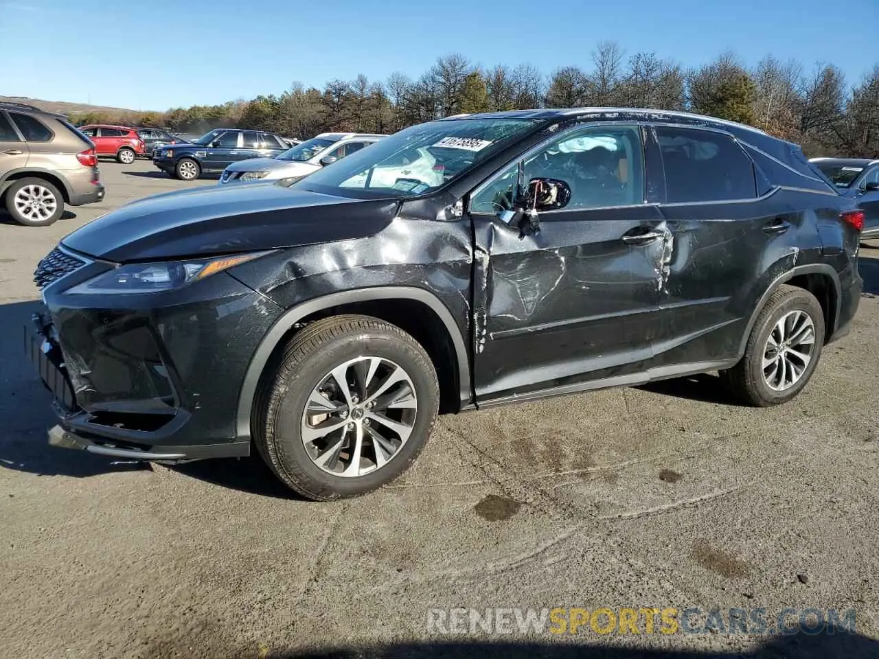 1 fotografías del automóvil dañado 2T2HZMDA8NC340508 LEXUS RX350 2022