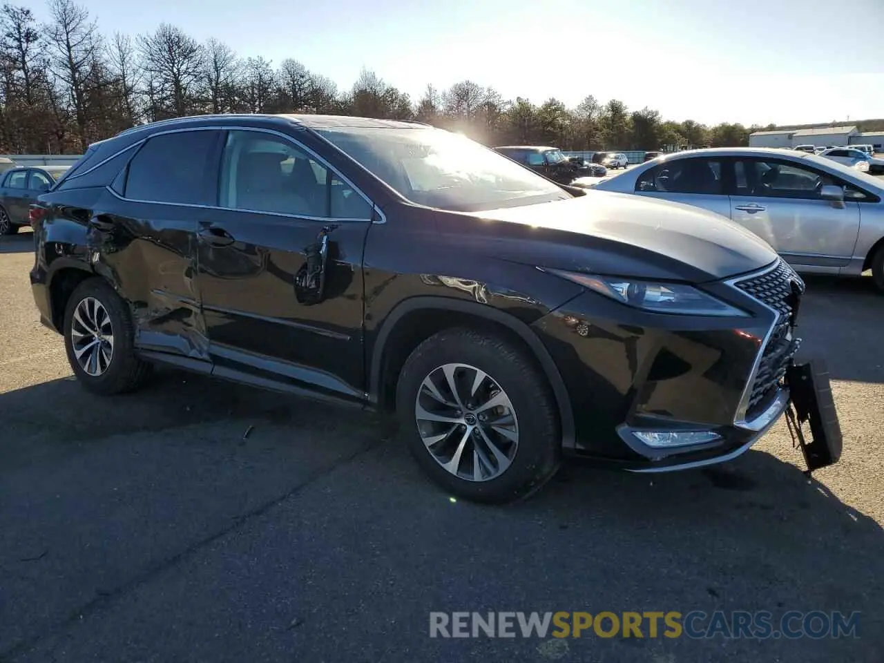 4 fotografías del automóvil dañado 2T2HZMDA8NC340508 LEXUS RX350 2022