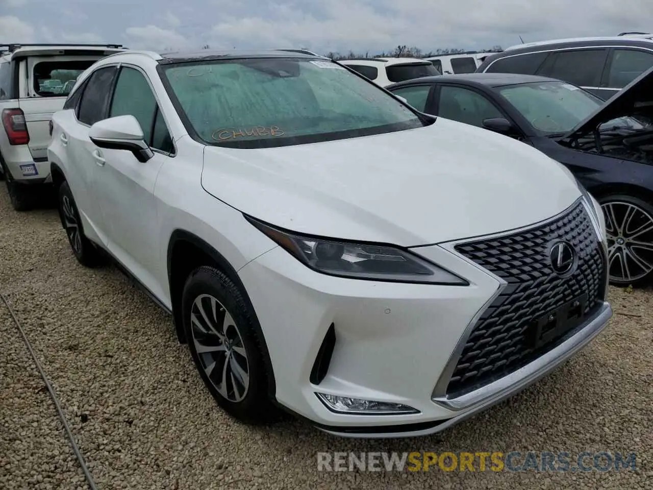 1 fotografías del automóvil dañado 2T2HZMDAXNC324312 LEXUS RX350 2022