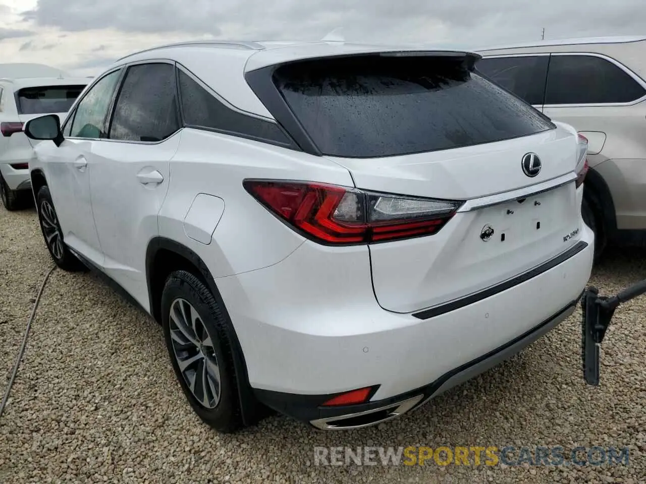3 fotografías del automóvil dañado 2T2HZMDAXNC324312 LEXUS RX350 2022