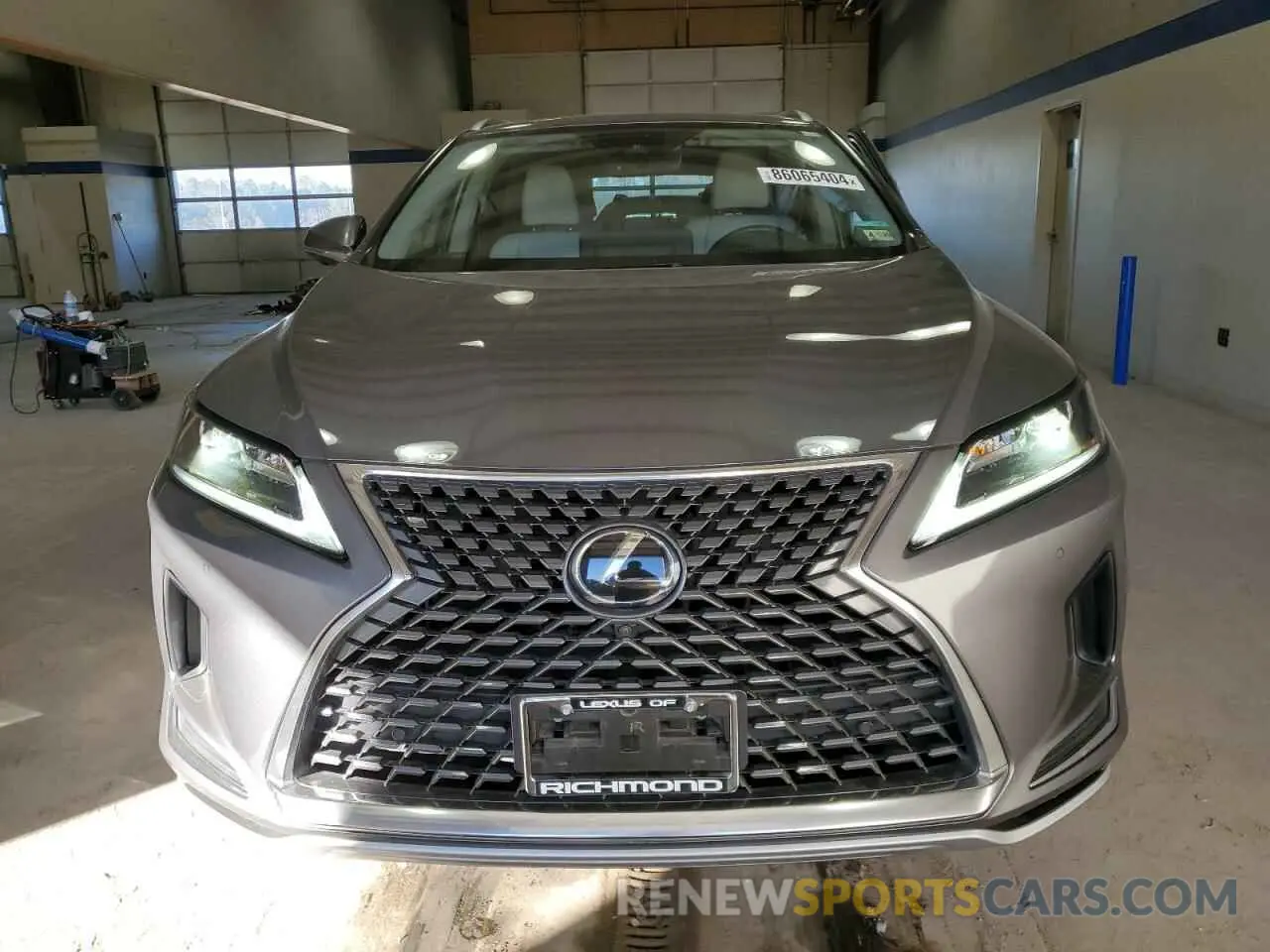 5 fotografías del automóvil dañado 2T2HZMDAXNC332118 LEXUS RX350 2022