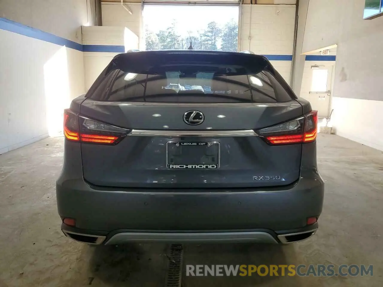 6 fotografías del automóvil dañado 2T2HZMDAXNC332118 LEXUS RX350 2022