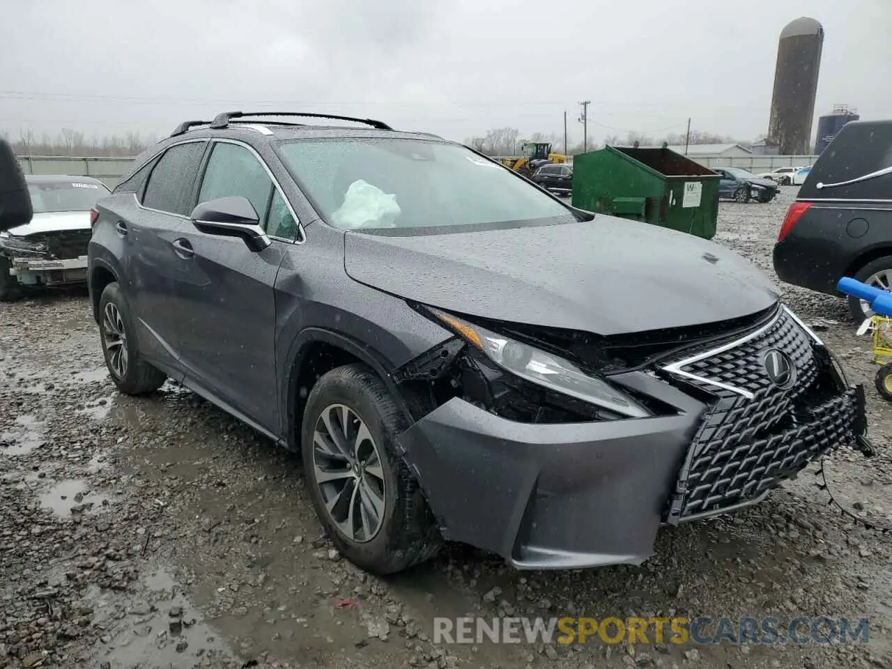 4 fotografías del automóvil dañado 2T2HZMDAXNC343166 LEXUS RX350 2022