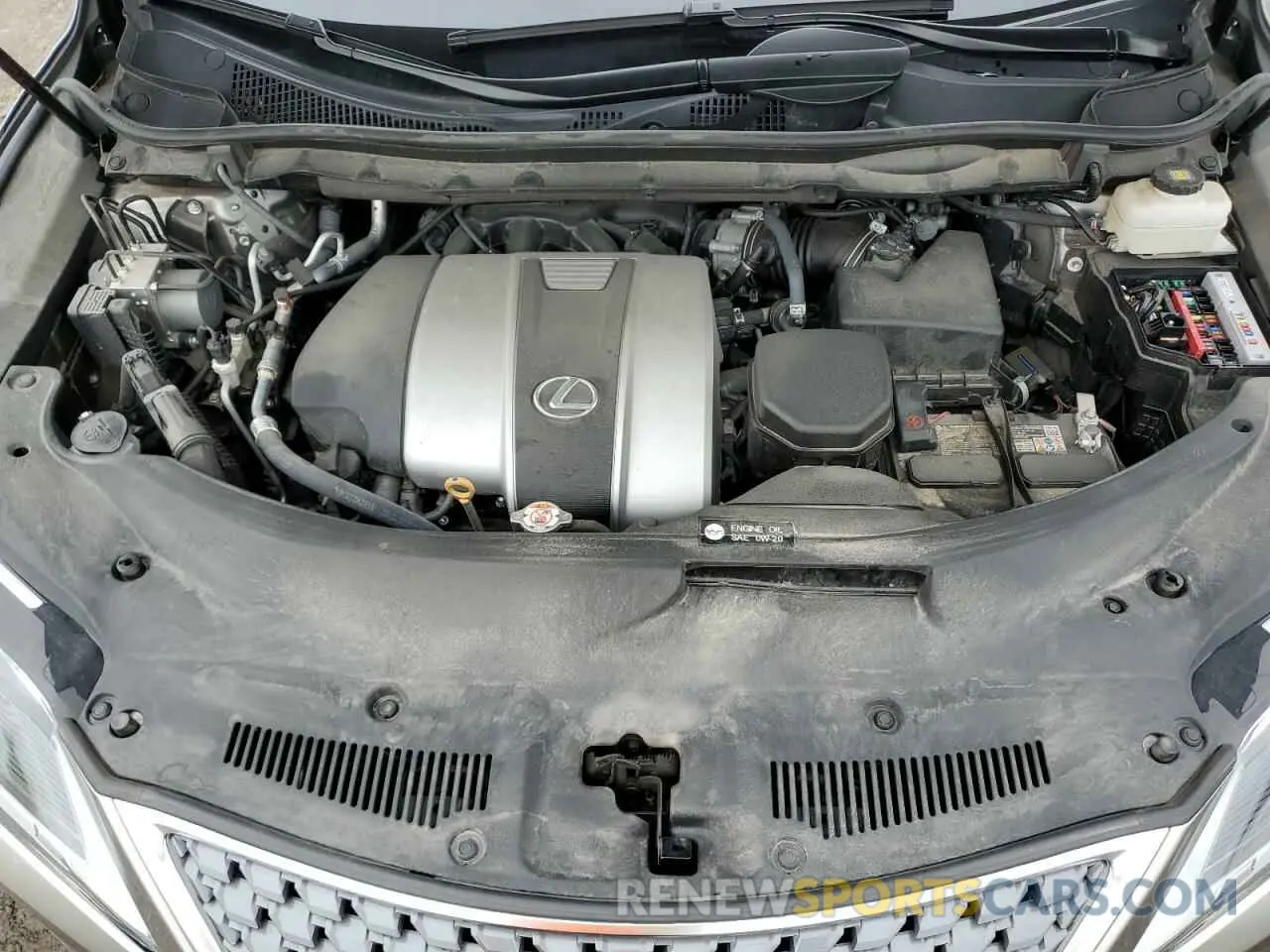 11 fotografías del automóvil dañado 2T2JZMDA7NC358127 LEXUS RX350 2022