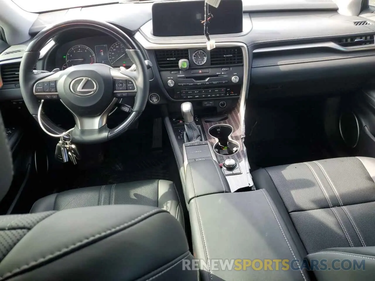 8 fotografías del automóvil dañado 2T2JZMDA7NC358127 LEXUS RX350 2022