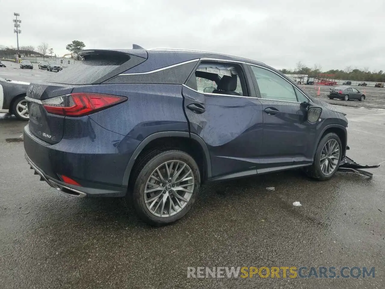 3 fotografías del automóvil dañado 2T2SZMDA2NC329753 LEXUS RX350 2022