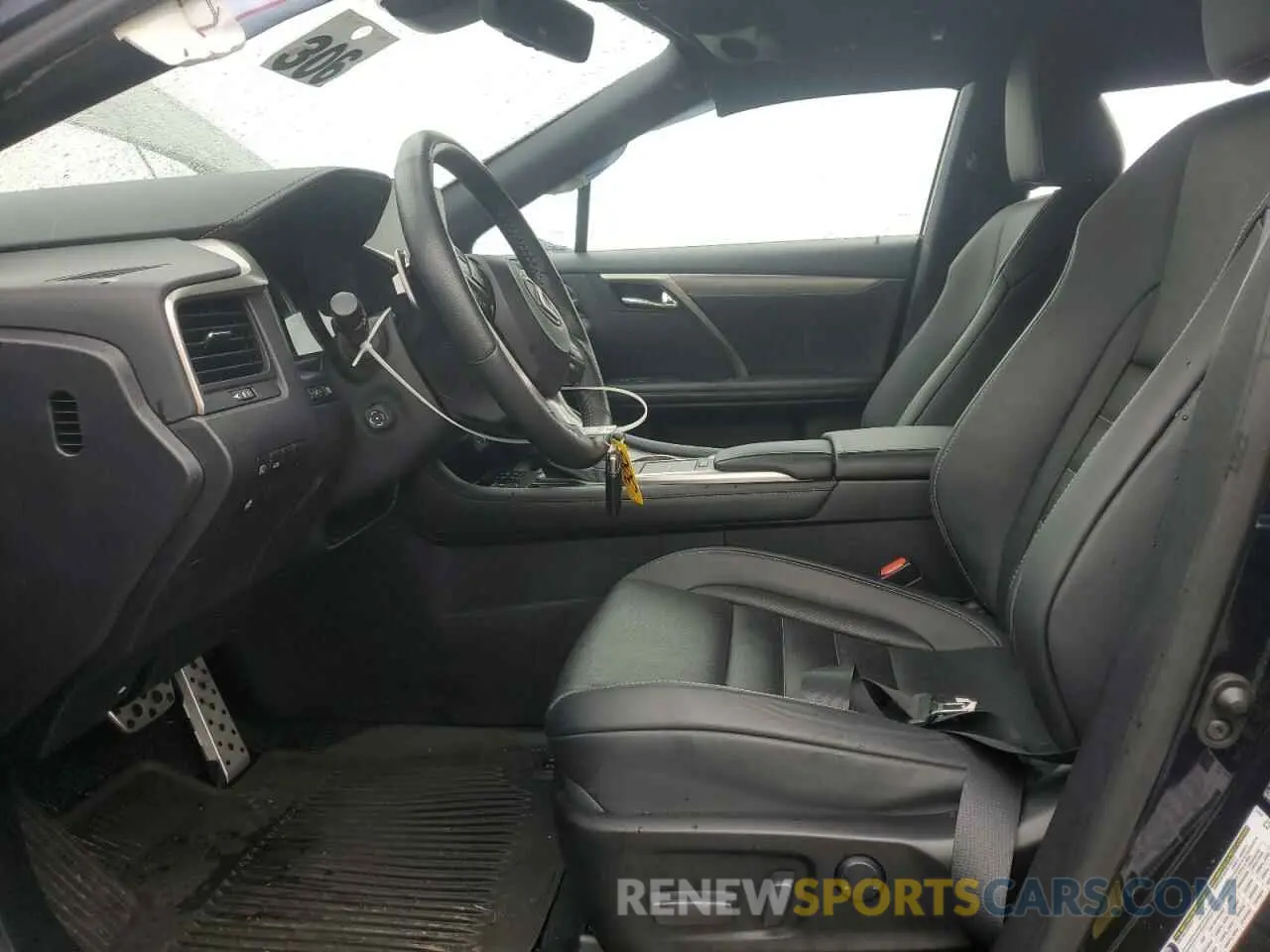 7 fotografías del automóvil dañado 2T2SZMDA2NC329753 LEXUS RX350 2022