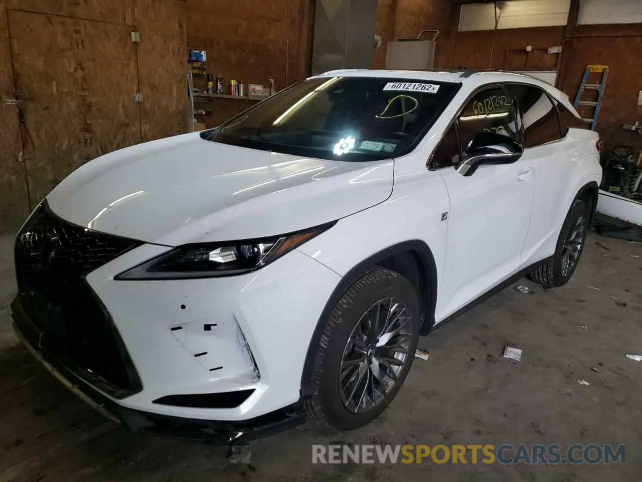 2 fotografías del automóvil dañado 2T2SZMDA9NC326929 LEXUS RX350 2022