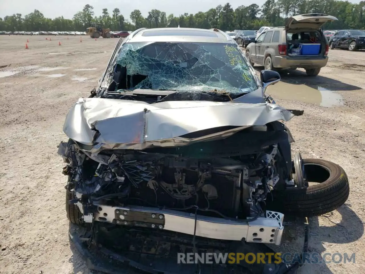 9 fotografías del automóvil dañado 2T2YZMDA6NC313873 LEXUS RX350 2022