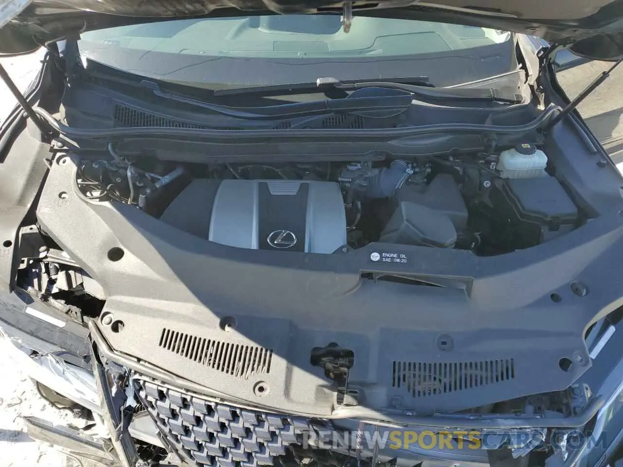 12 fotografías del automóvil dañado JTJHZKEA1N2025181 LEXUS RX350 2022