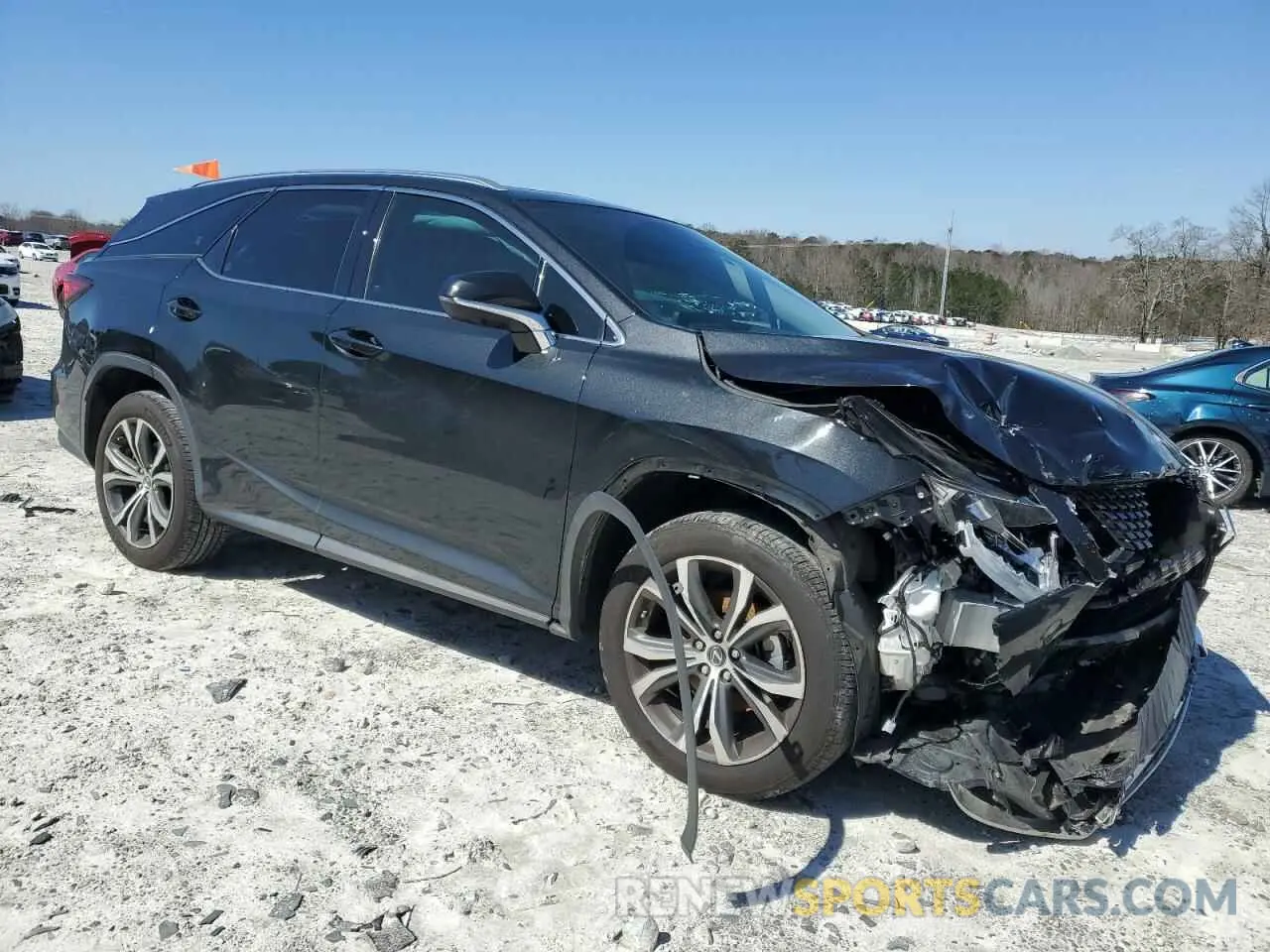 4 fotografías del automóvil dañado JTJHZKEA1N2025181 LEXUS RX350 2022