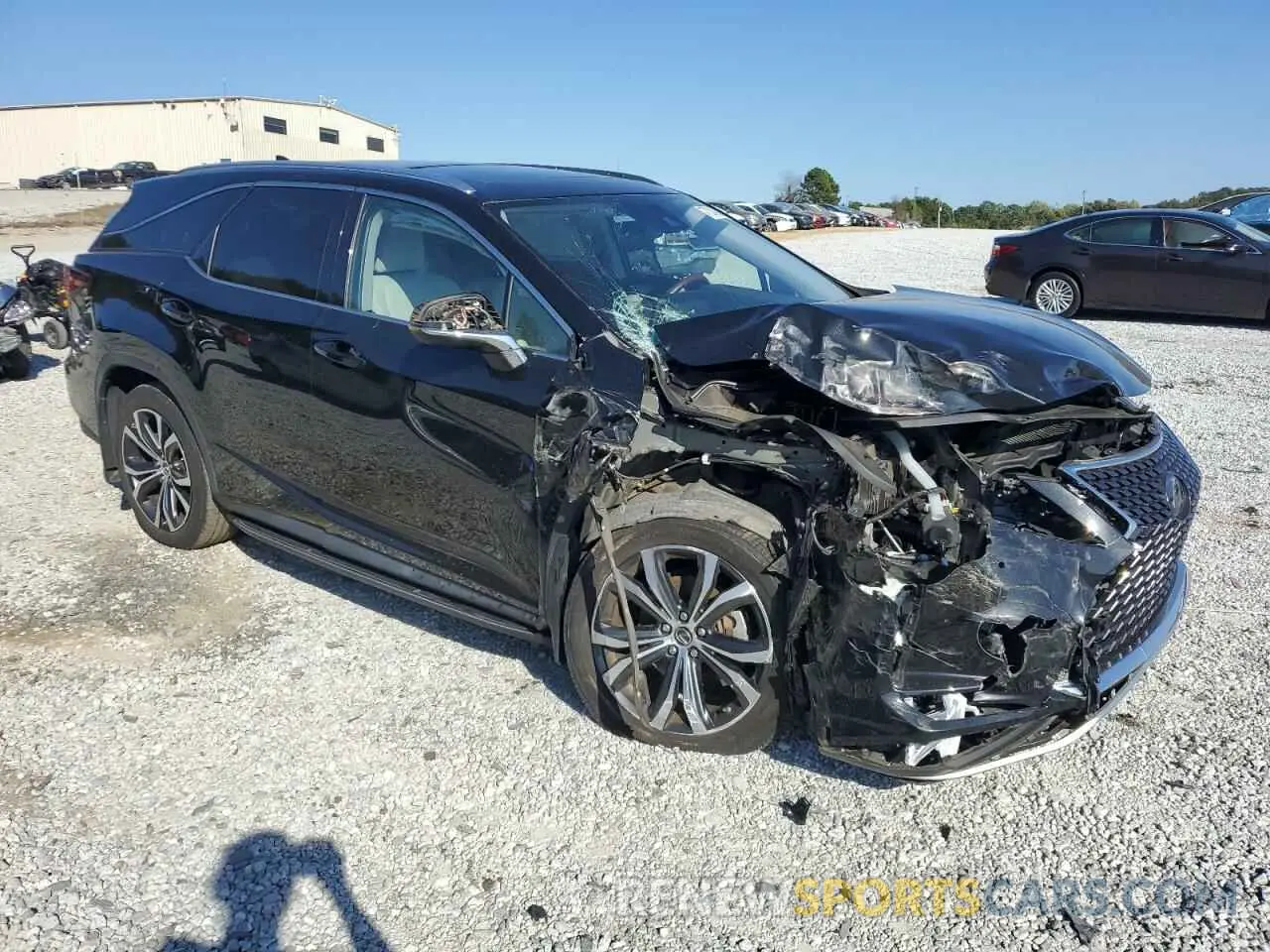 4 fotografías del automóvil dañado JTJHZKEA2N2024606 LEXUS RX350 2022