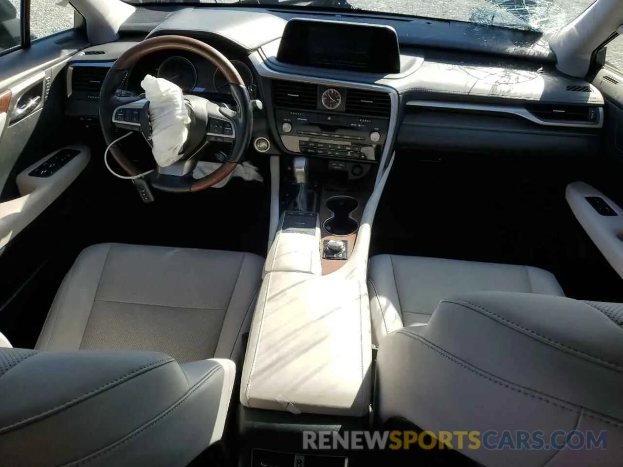 8 fotografías del automóvil dañado JTJHZKEA2N2024606 LEXUS RX350 2022