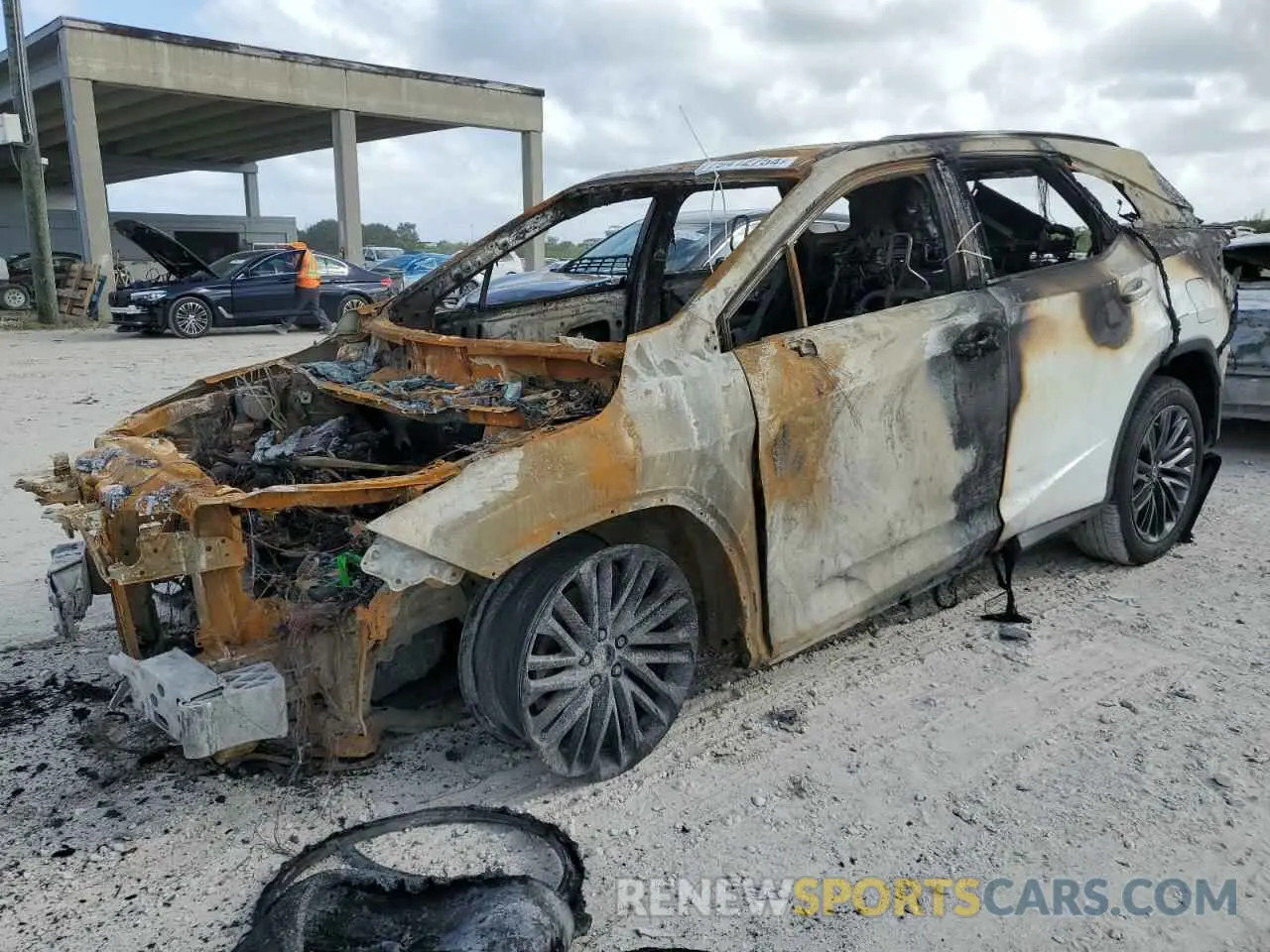 1 fotografías del automóvil dañado JTJHZKFA0N2035151 LEXUS RX350 2022