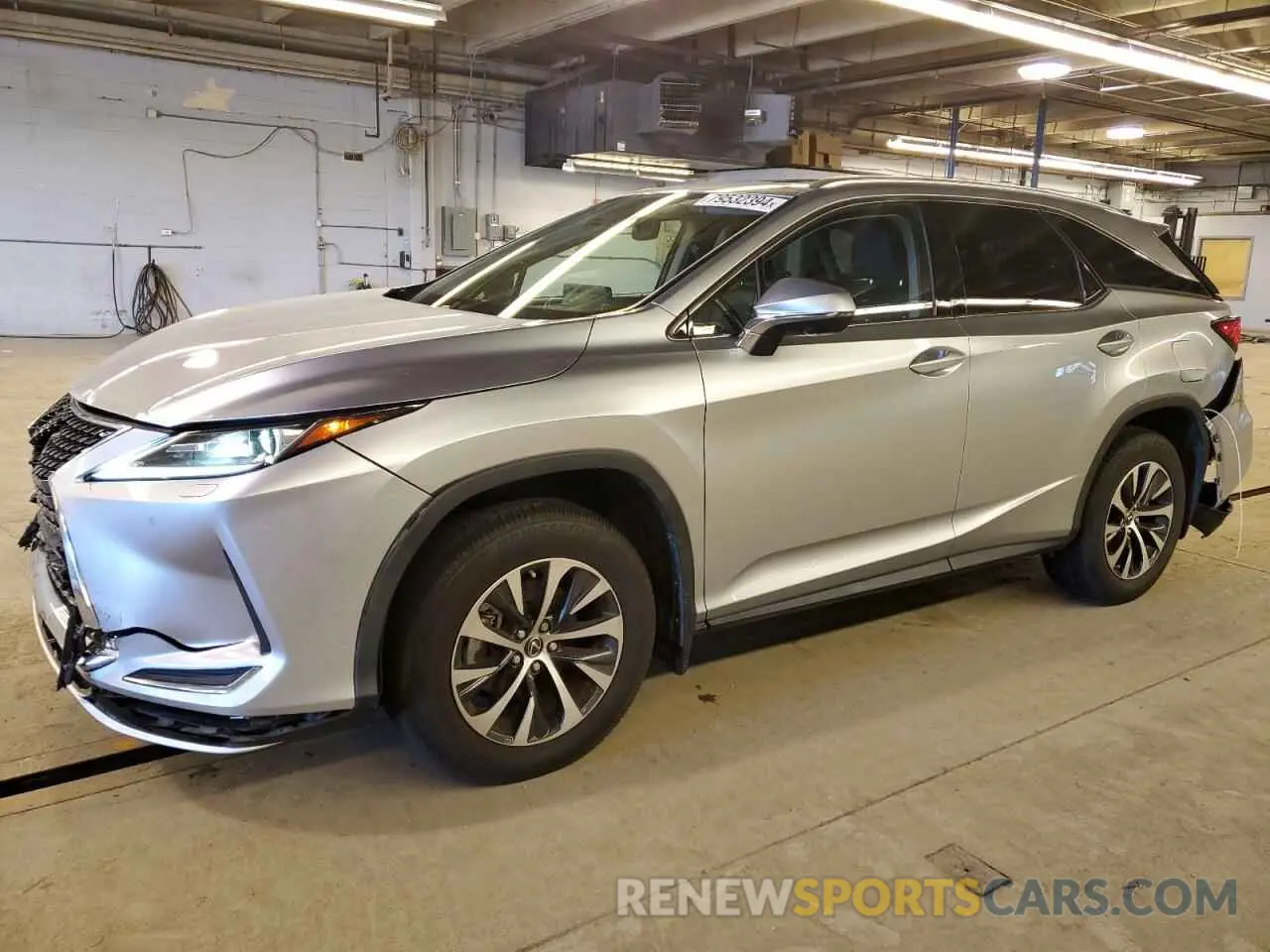 1 fotografías del automóvil dañado JTJHZKFA0N2035246 LEXUS RX350 2022