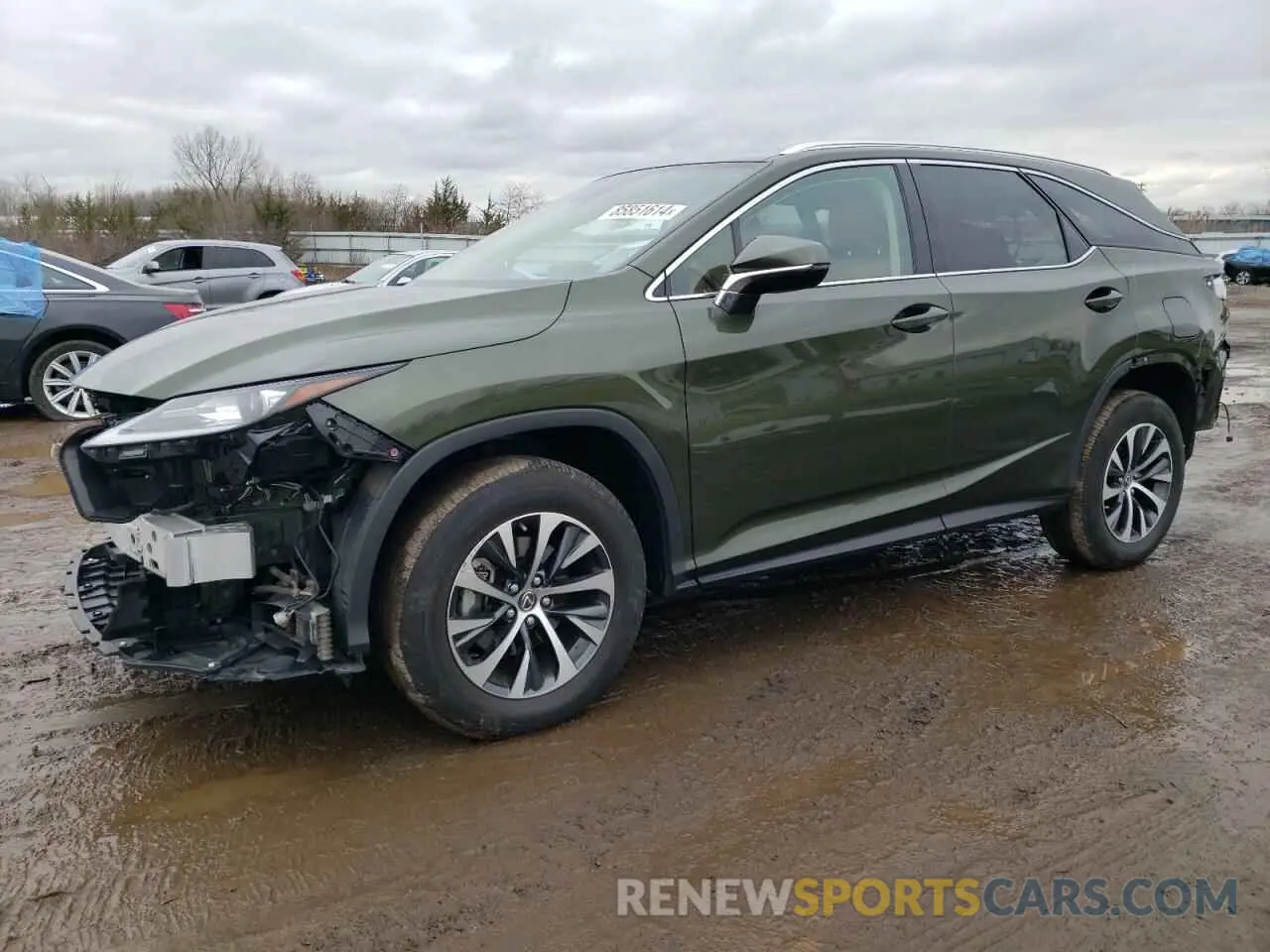 1 fotografías del automóvil dañado JTJHZKFA2N2036382 LEXUS RX350 2022