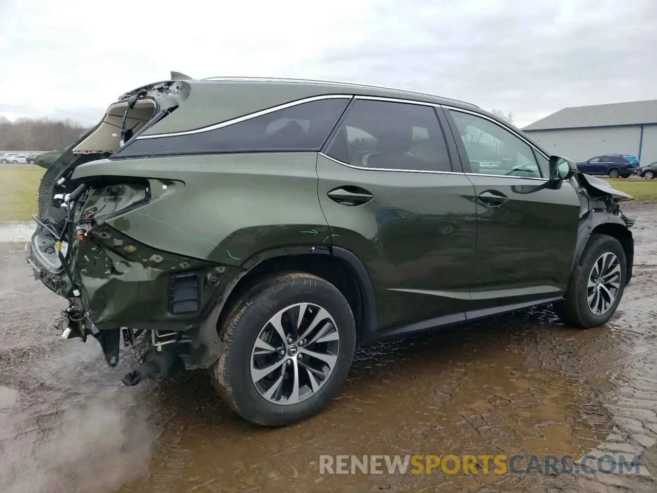 3 fotografías del automóvil dañado JTJHZKFA2N2036382 LEXUS RX350 2022