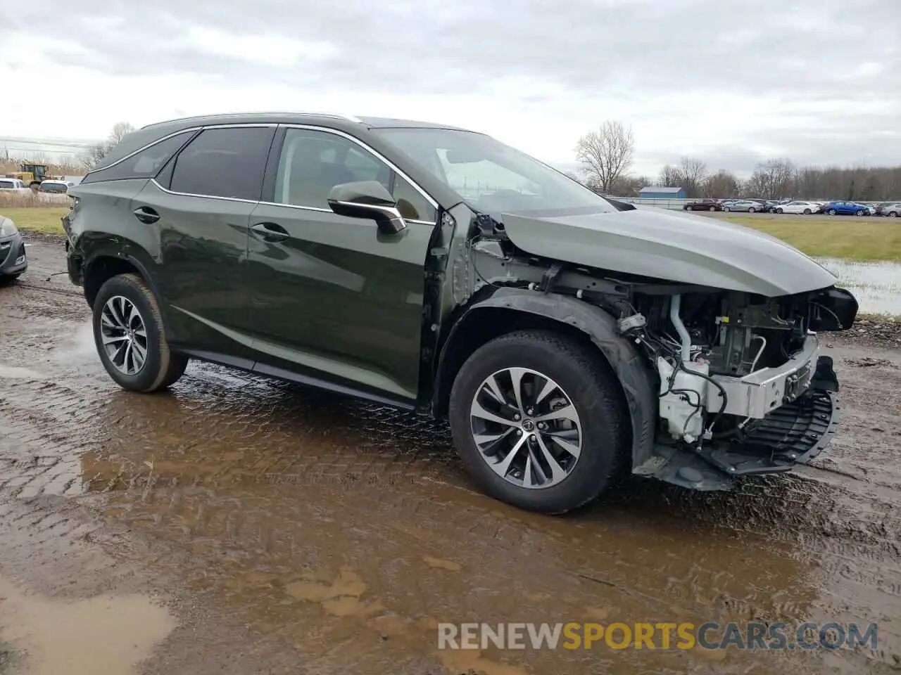 4 fotografías del automóvil dañado JTJHZKFA2N2036382 LEXUS RX350 2022