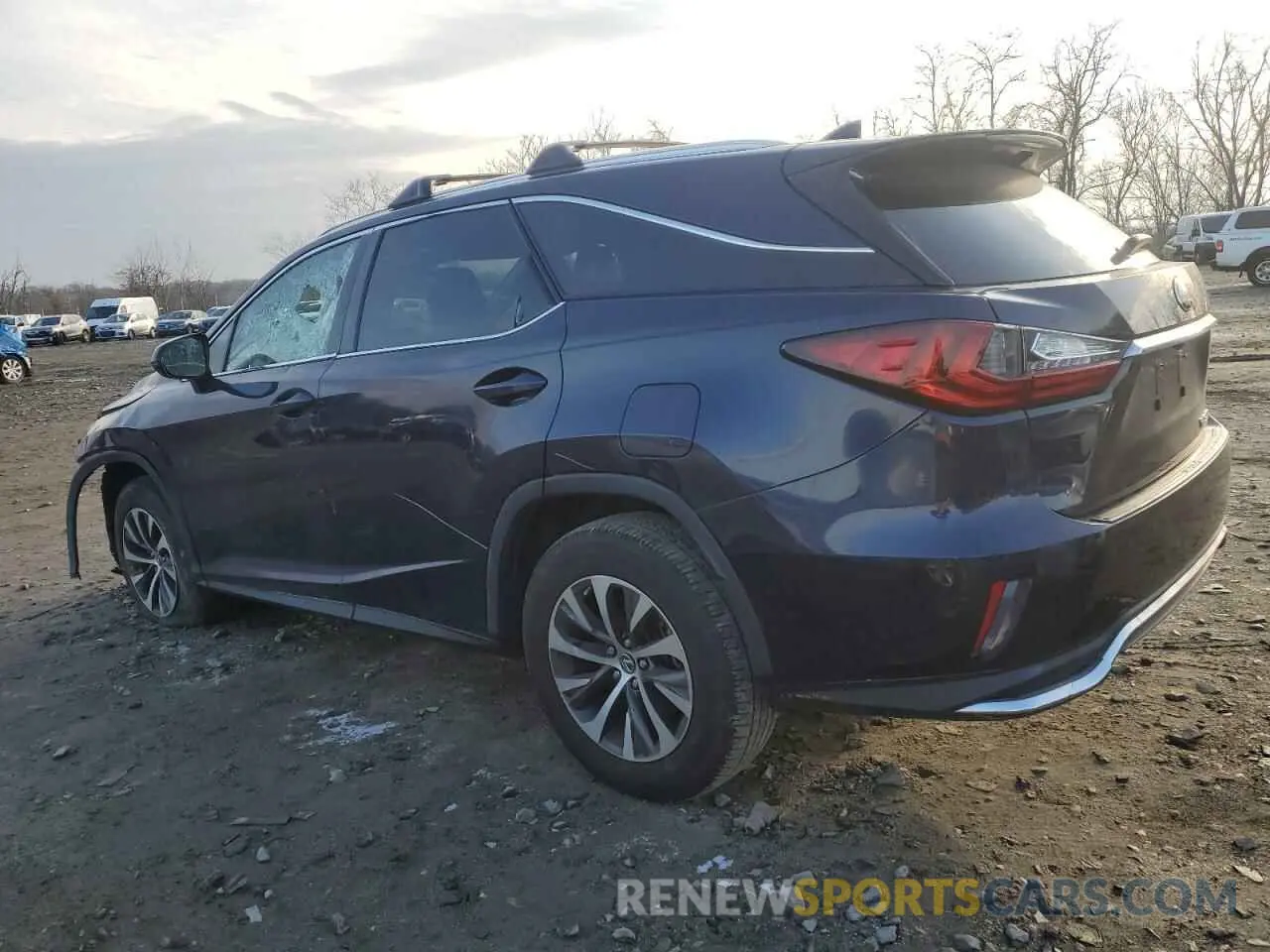 2 fotografías del automóvil dañado JTJHZKFA2N2038715 LEXUS RX350 2022