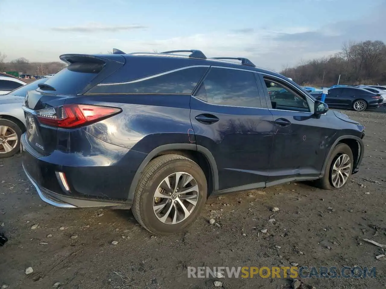 3 fotografías del automóvil dañado JTJHZKFA2N2038715 LEXUS RX350 2022