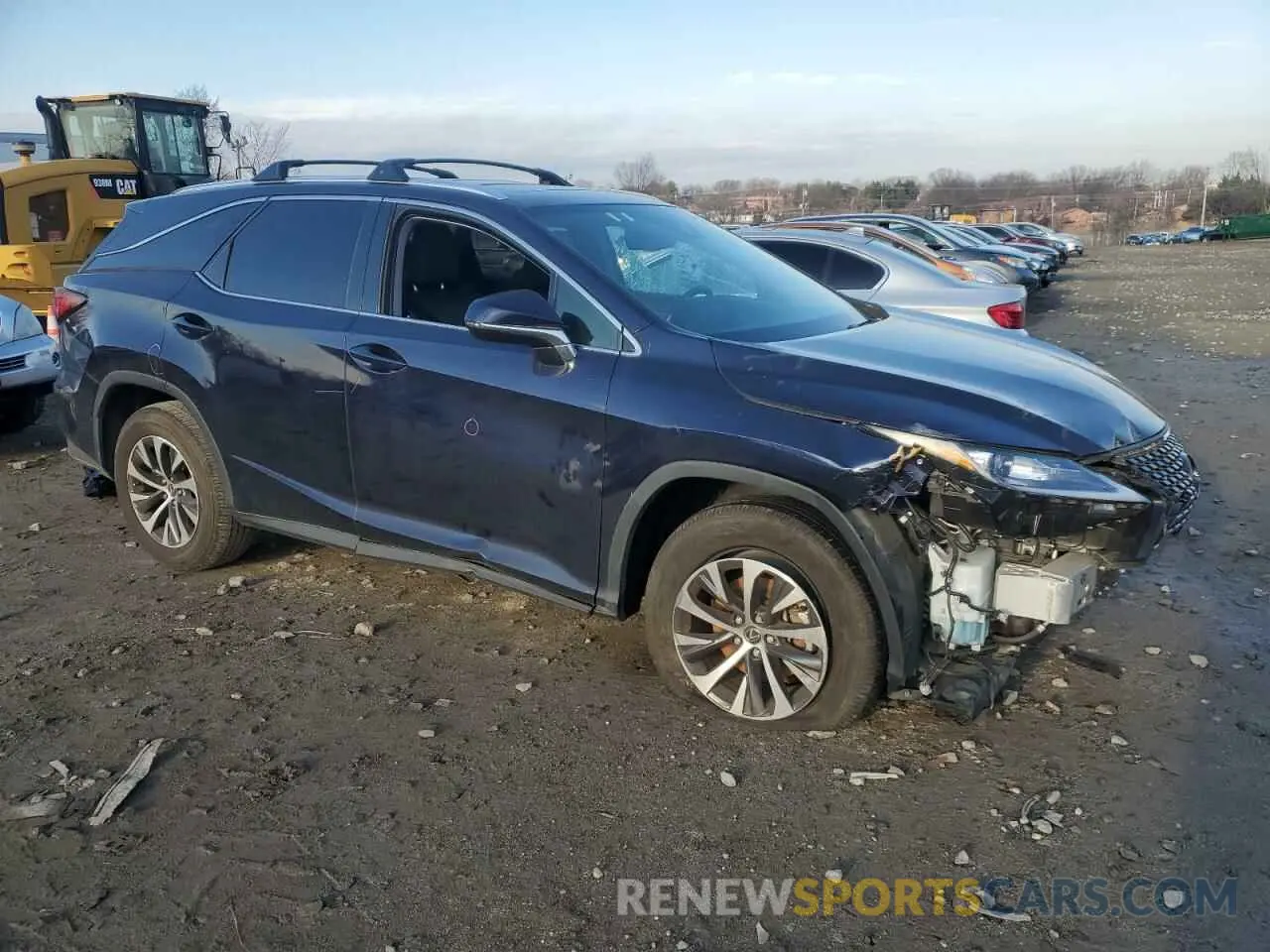 4 fotografías del automóvil dañado JTJHZKFA2N2038715 LEXUS RX350 2022