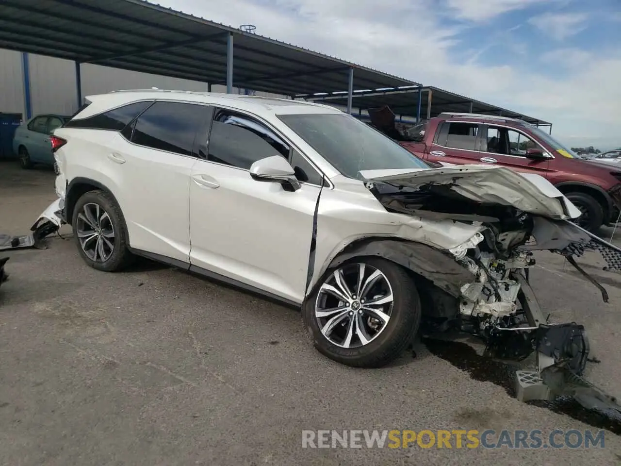 4 fotografías del automóvil dañado JTJHZKFA6N2036336 LEXUS RX350 2022