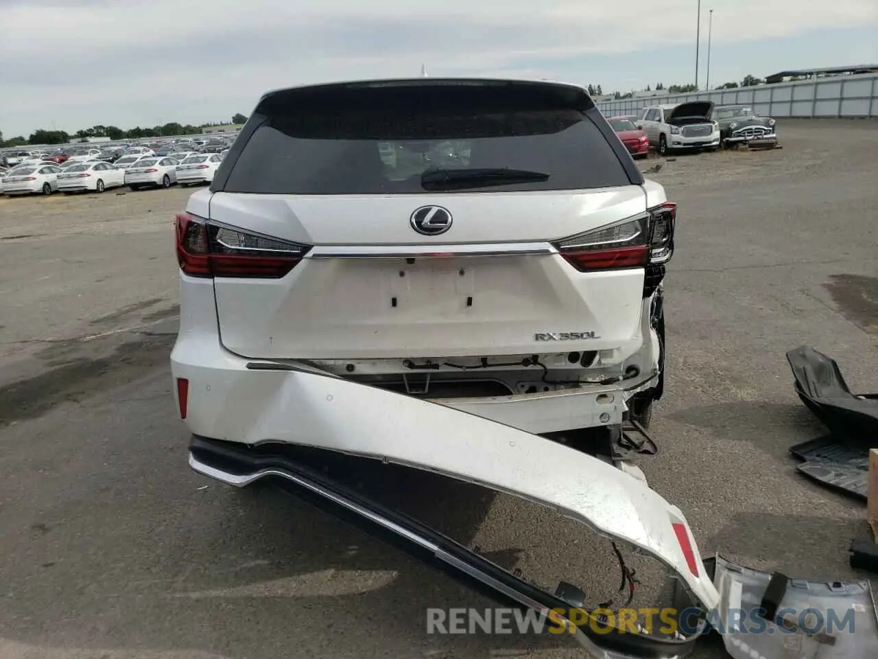 6 fotografías del automóvil dañado JTJHZKFA6N2036336 LEXUS RX350 2022