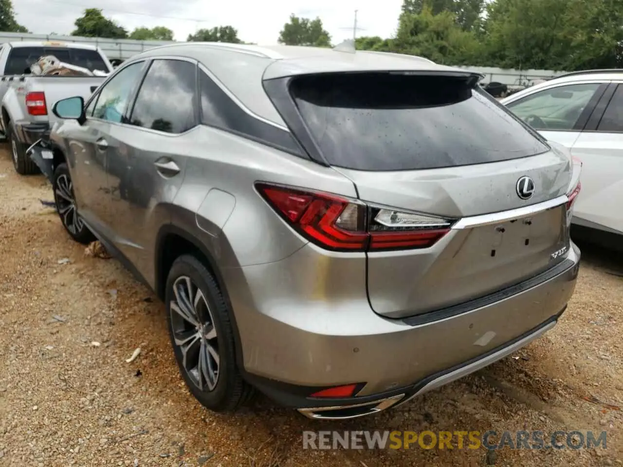 3 fotografías del automóvil dañado JTJHZMDA1N2058839 LEXUS RX350 2022