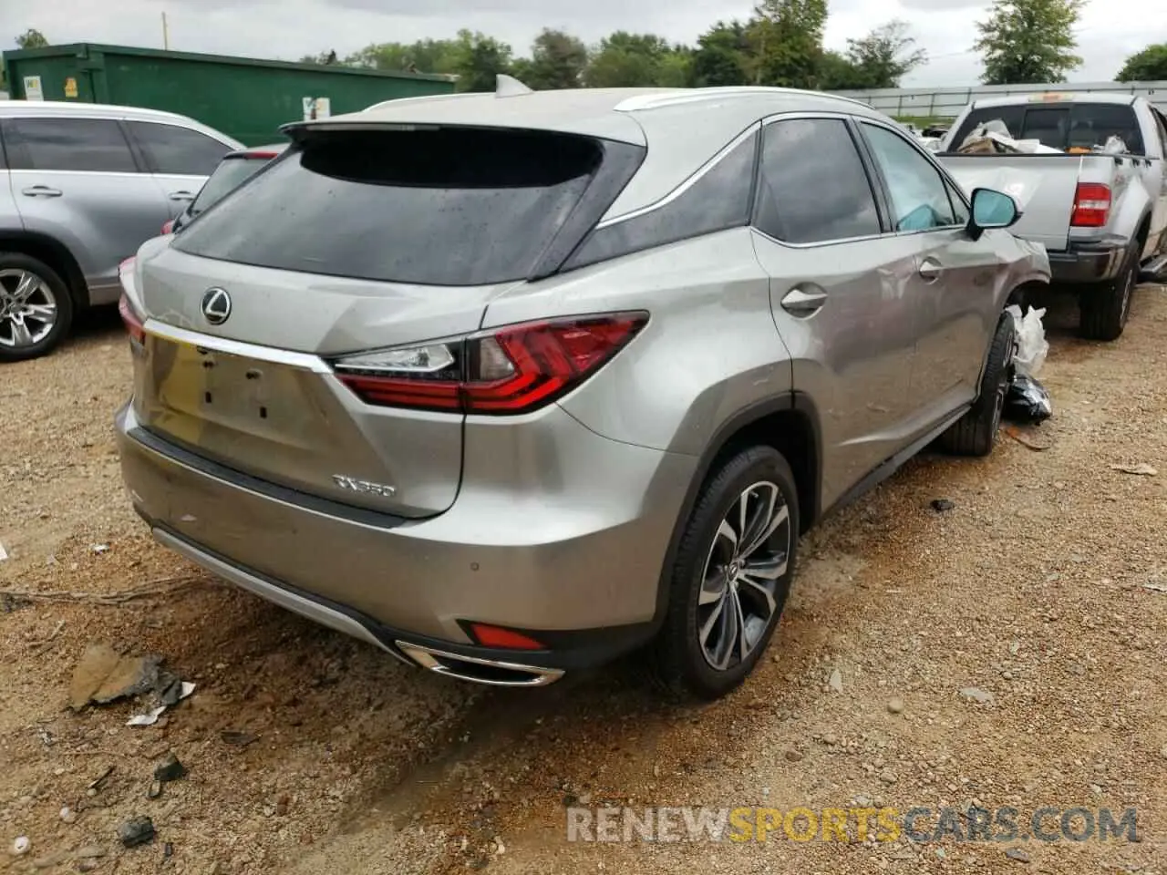 4 fotografías del automóvil dañado JTJHZMDA1N2058839 LEXUS RX350 2022