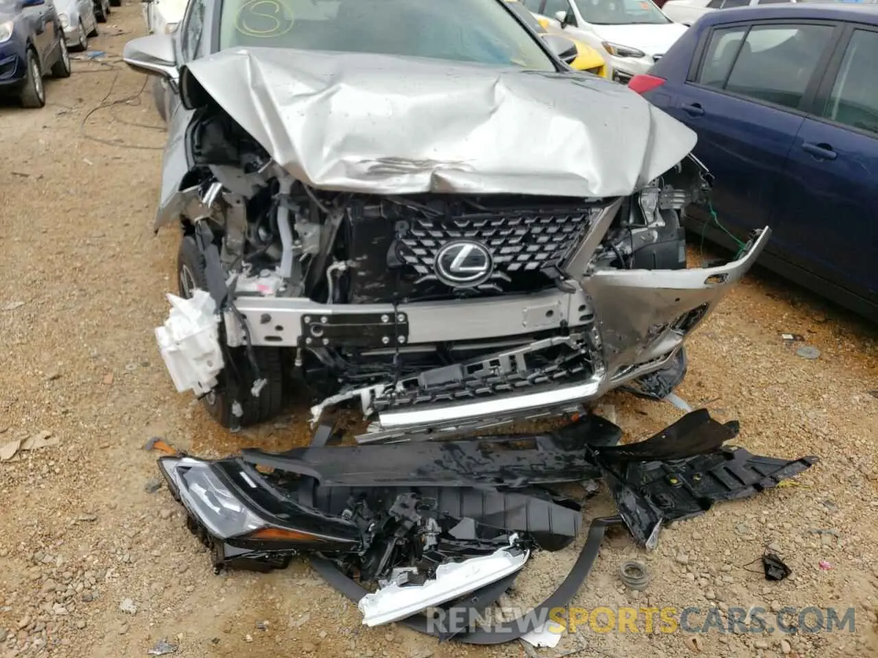 9 fotografías del automóvil dañado JTJHZMDA1N2058839 LEXUS RX350 2022