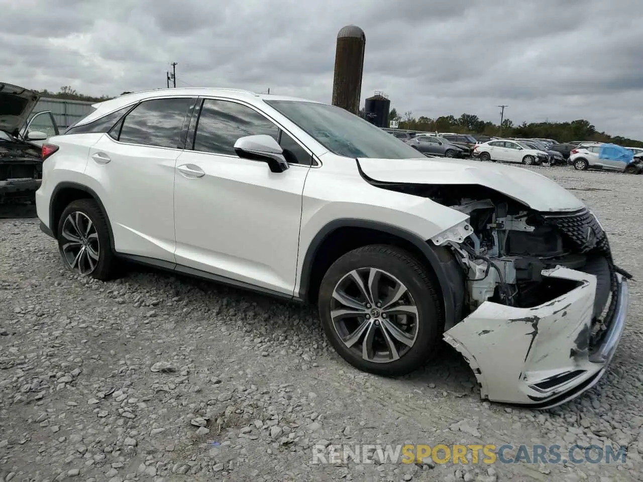 4 fotografías del automóvil dañado JTJHZMDA3N2059183 LEXUS RX350 2022