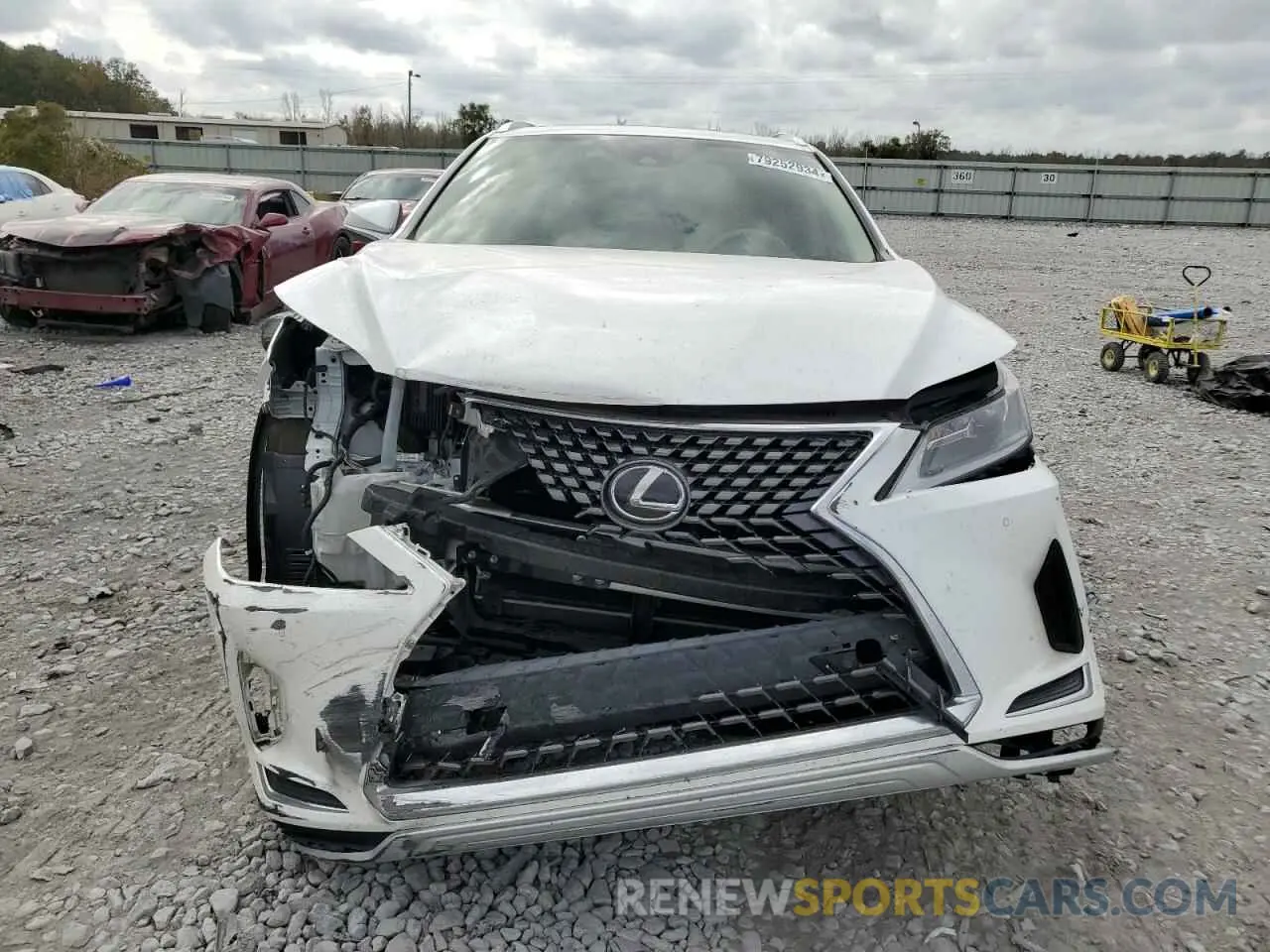 5 fotografías del automóvil dañado JTJHZMDA3N2059183 LEXUS RX350 2022