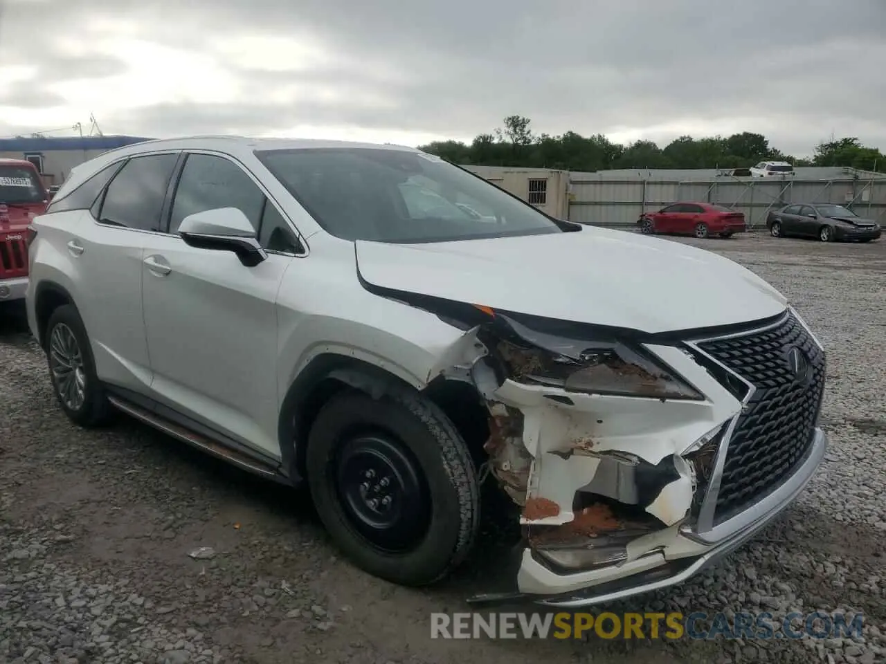 4 fotografías del automóvil dañado JTJJZKEA5N2026531 LEXUS RX350 2022