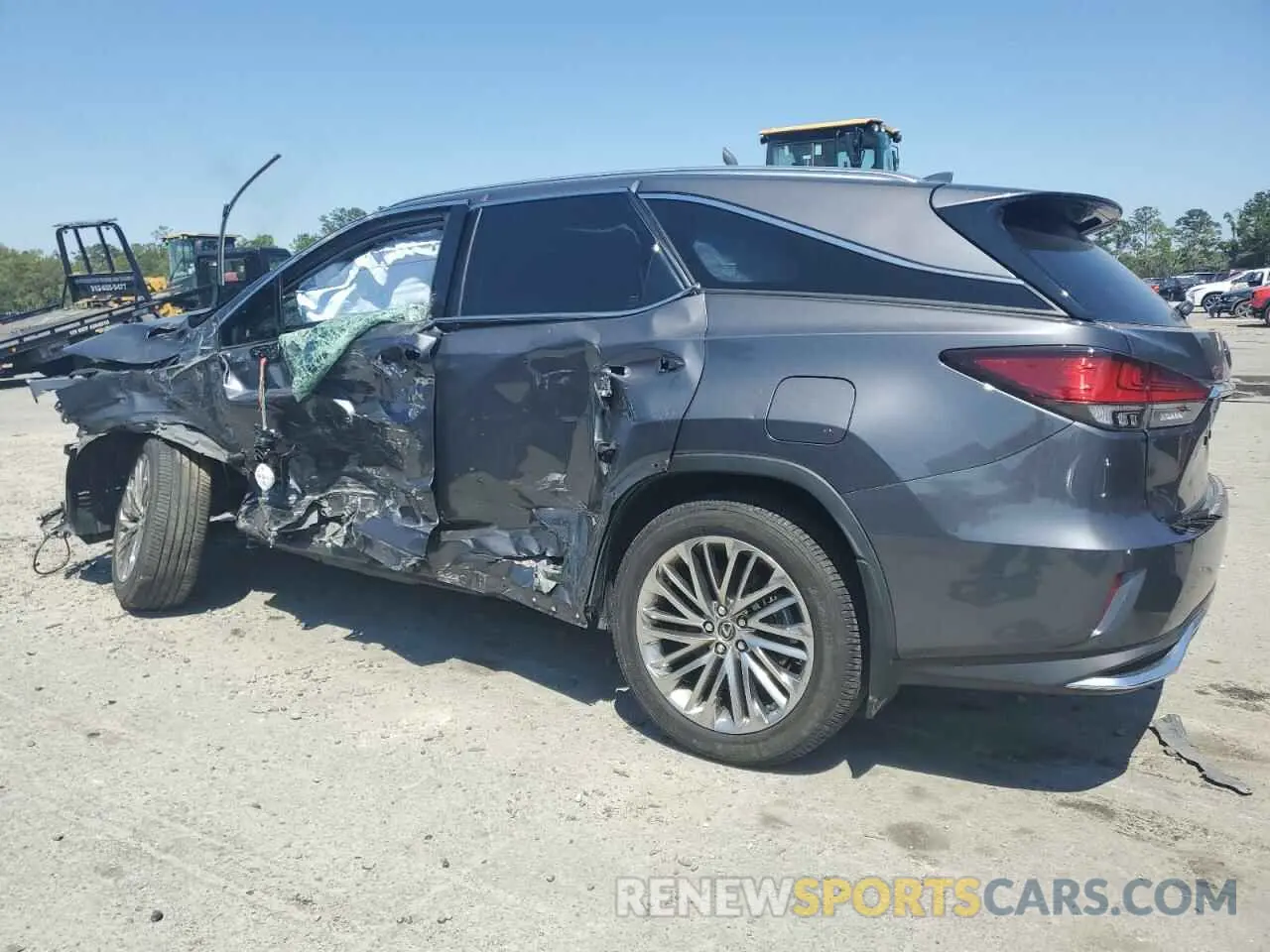 2 fotografías del automóvil dañado JTJJZKEA8N2027530 LEXUS RX350 2022