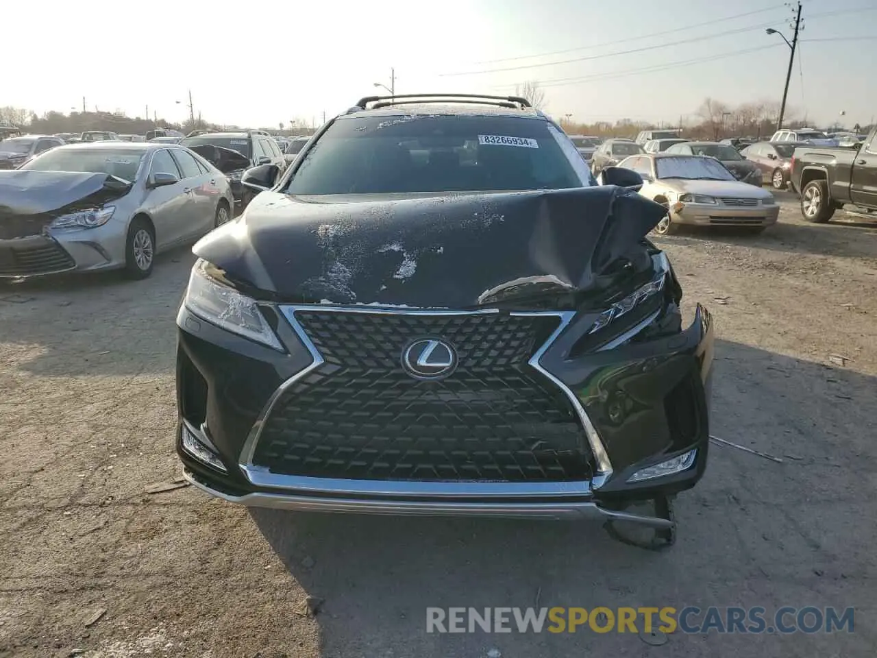 5 fotografías del automóvil dañado JTJJZKFA4N2041326 LEXUS RX350 2022