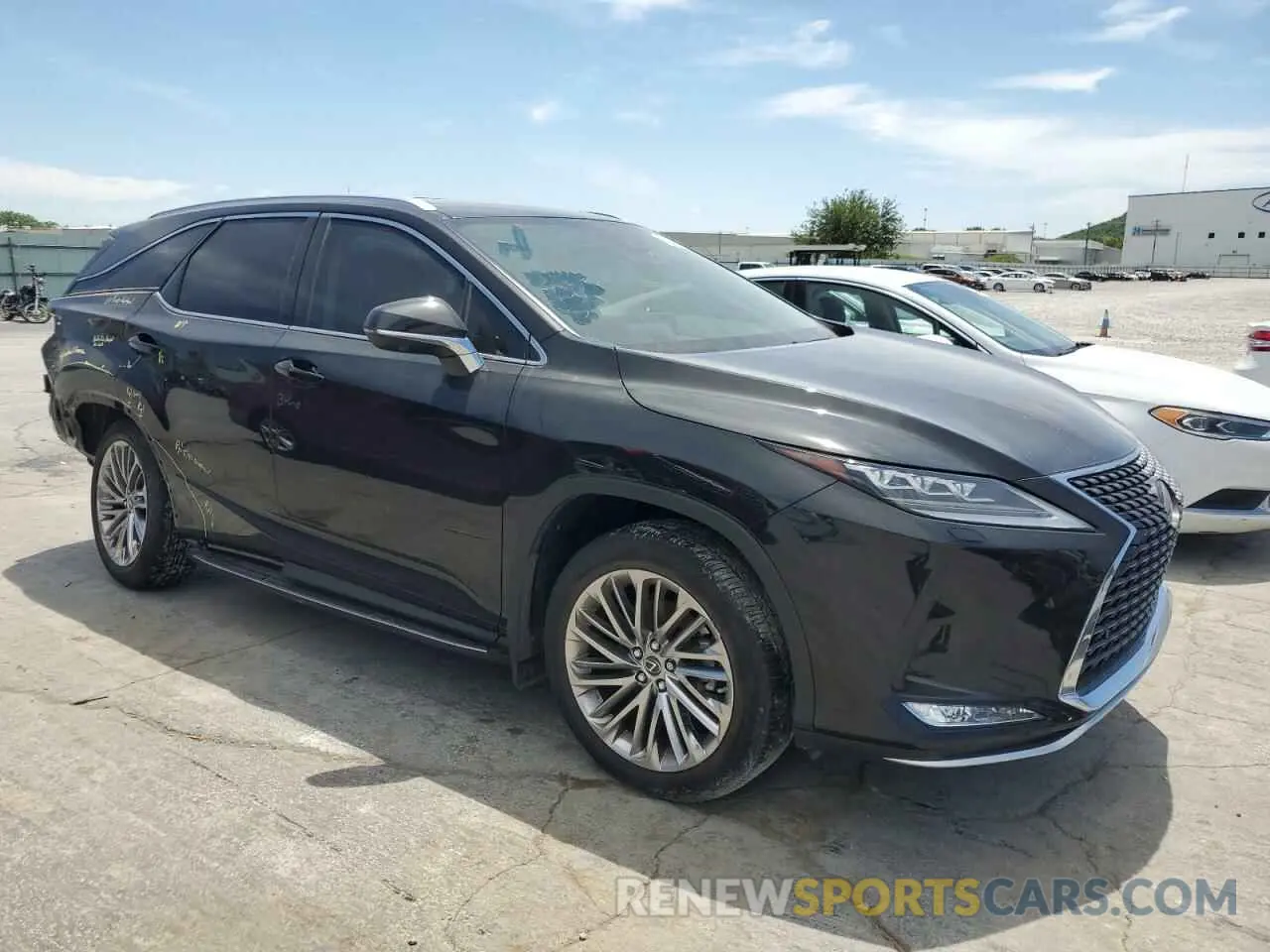 4 fotografías del automóvil dañado JTJJZKFA7N2043099 LEXUS RX350 2022