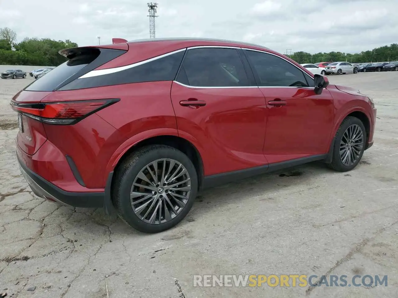 3 fotografías del automóvil dañado 2T2BAMBA3PC017342 LEXUS RX350 2023