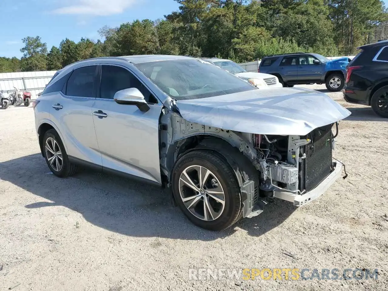 4 fotografías del automóvil dañado 2T2BAMBA6PC004486 LEXUS RX350 2023