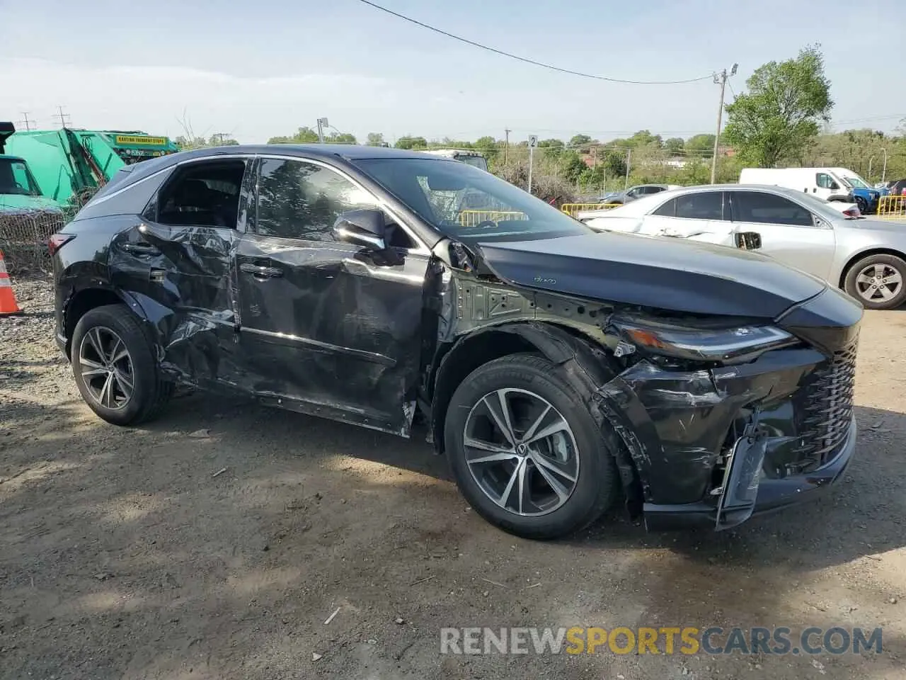 4 fotografías del automóvil dañado 2T2BAMBA7PC015674 LEXUS RX350 2023